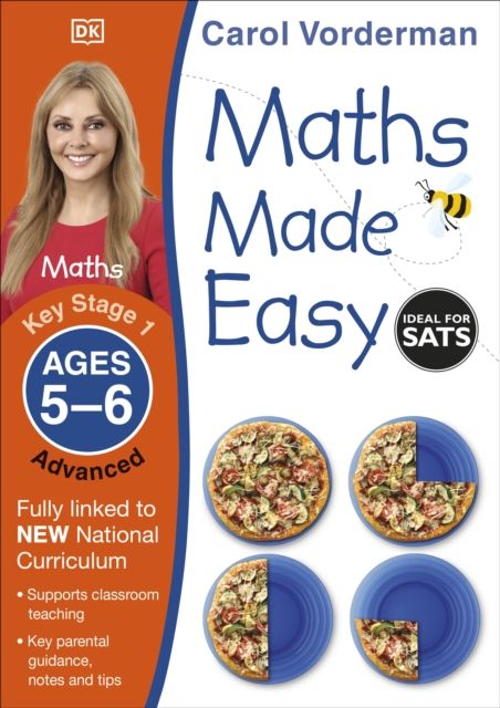 Maths Made Easy: Advanced, Ages 5-6 (Key Stage 1) : Supports the National Curriculum, Maths Exercise Book