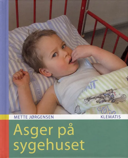 Forsidebilde av Asger på sygehuset