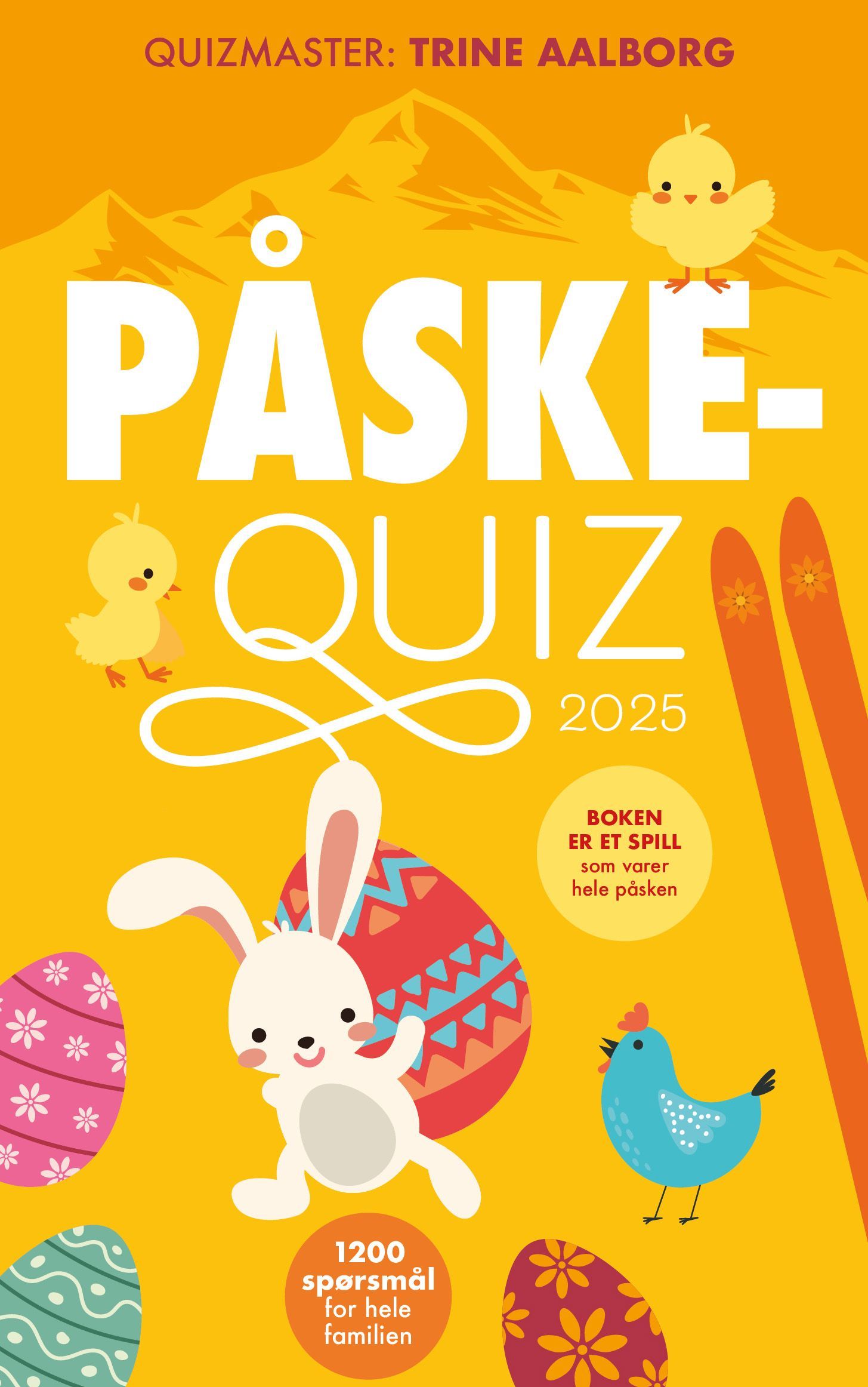 Påskequiz 2025 : 1200 spørsmål for hele familien