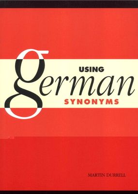 Forsidebilde av Using German Synonyms