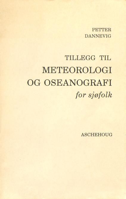 Tillegg til meterologi og oseanografi for sjøfolk