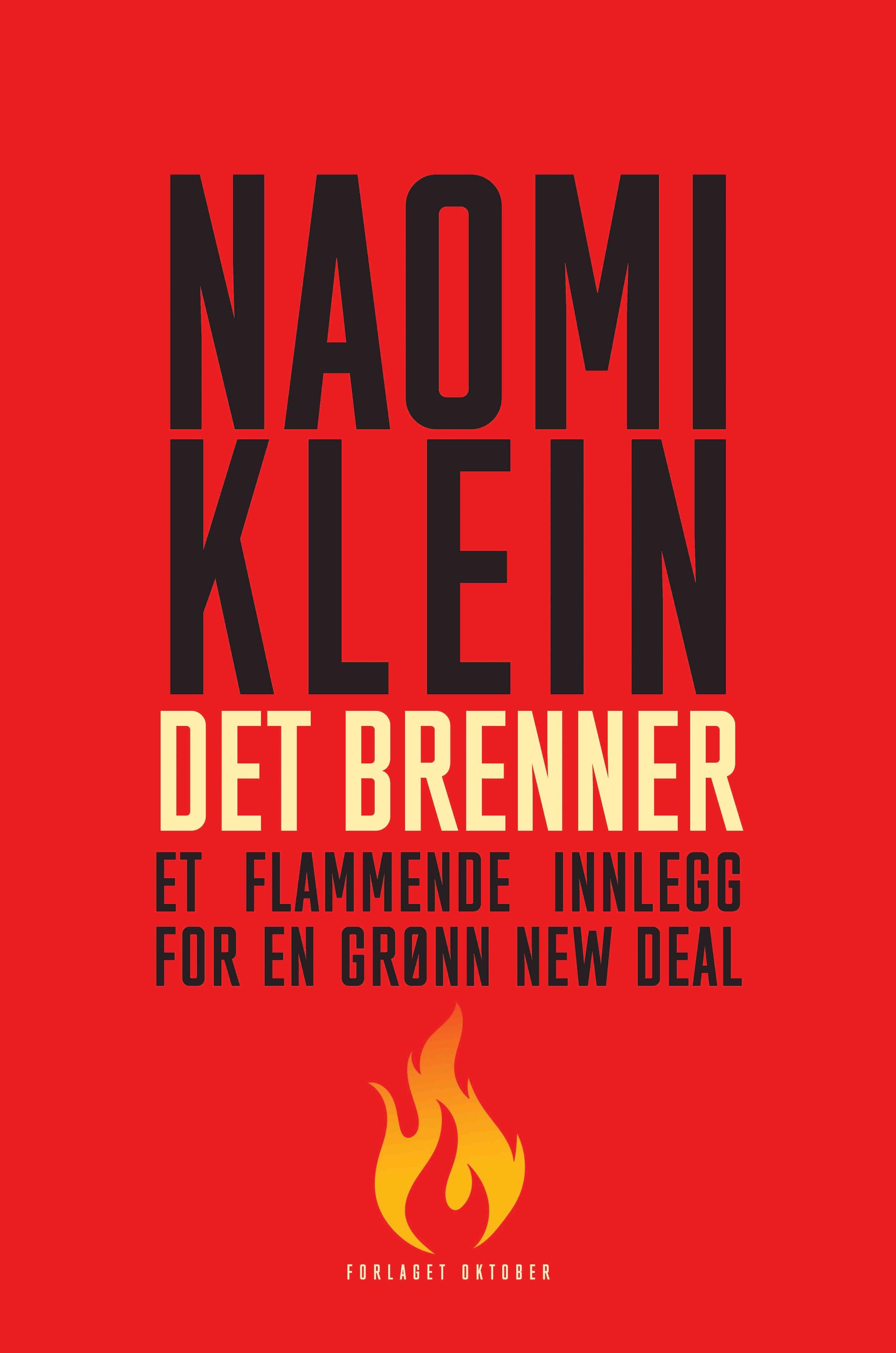 Det brenner : et flammende innlegg for en grønn new deal