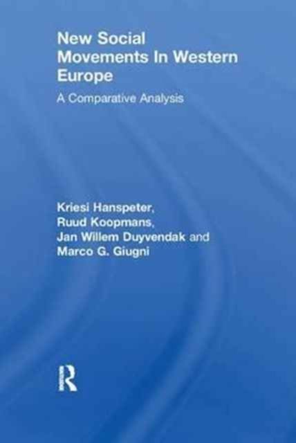 New Social Movements In Western Europe : A Comparative Analysis