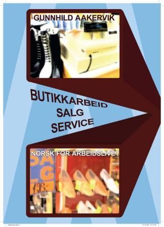 Butikkarbeid, salg, service : norsk for arbeidslivet