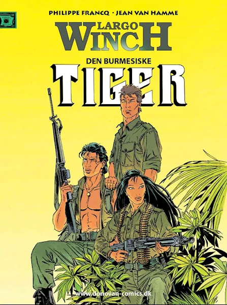 Forsidebilde av Den burmesiske tiger