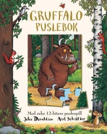 Gruffalo puslebok : med seks 6-biters puslespill