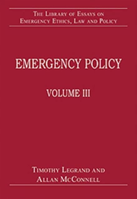 Emergency Policy : Volume III