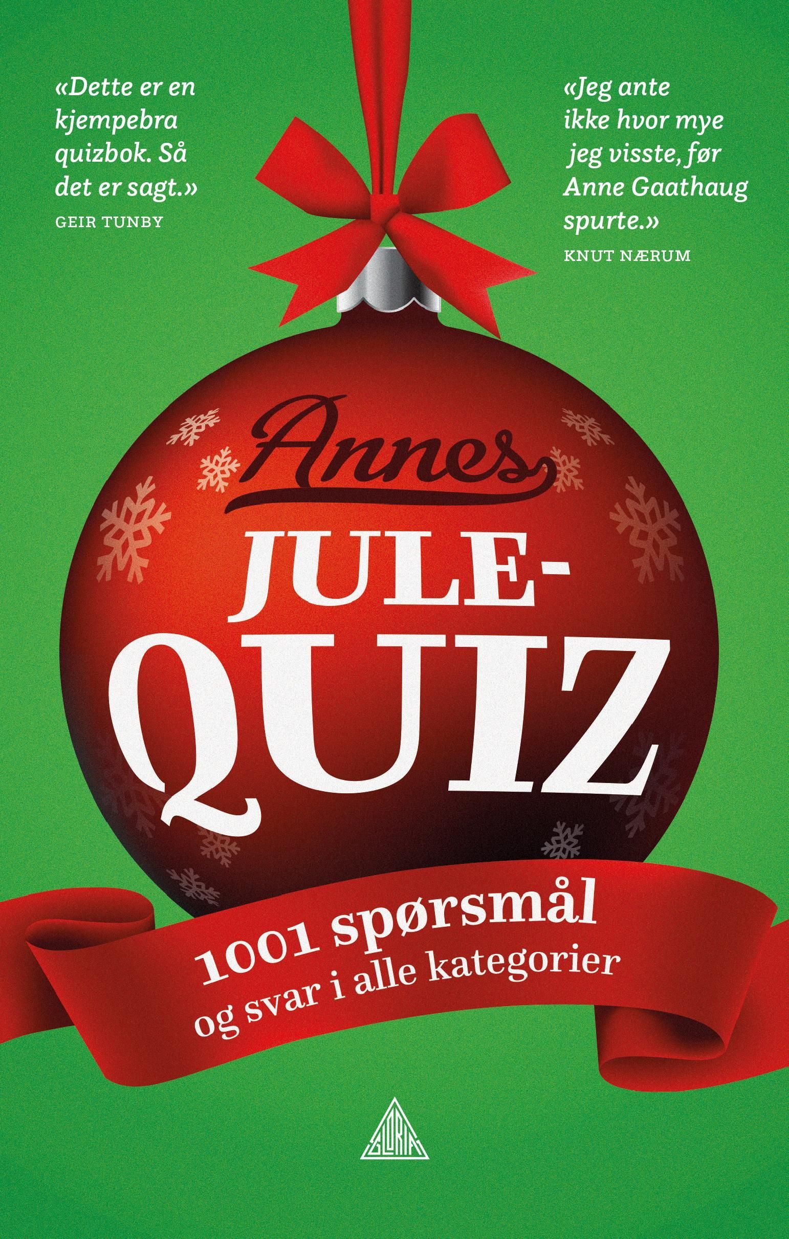 Annes julequiz : 1001 spørsmål og svar i alle kategorier