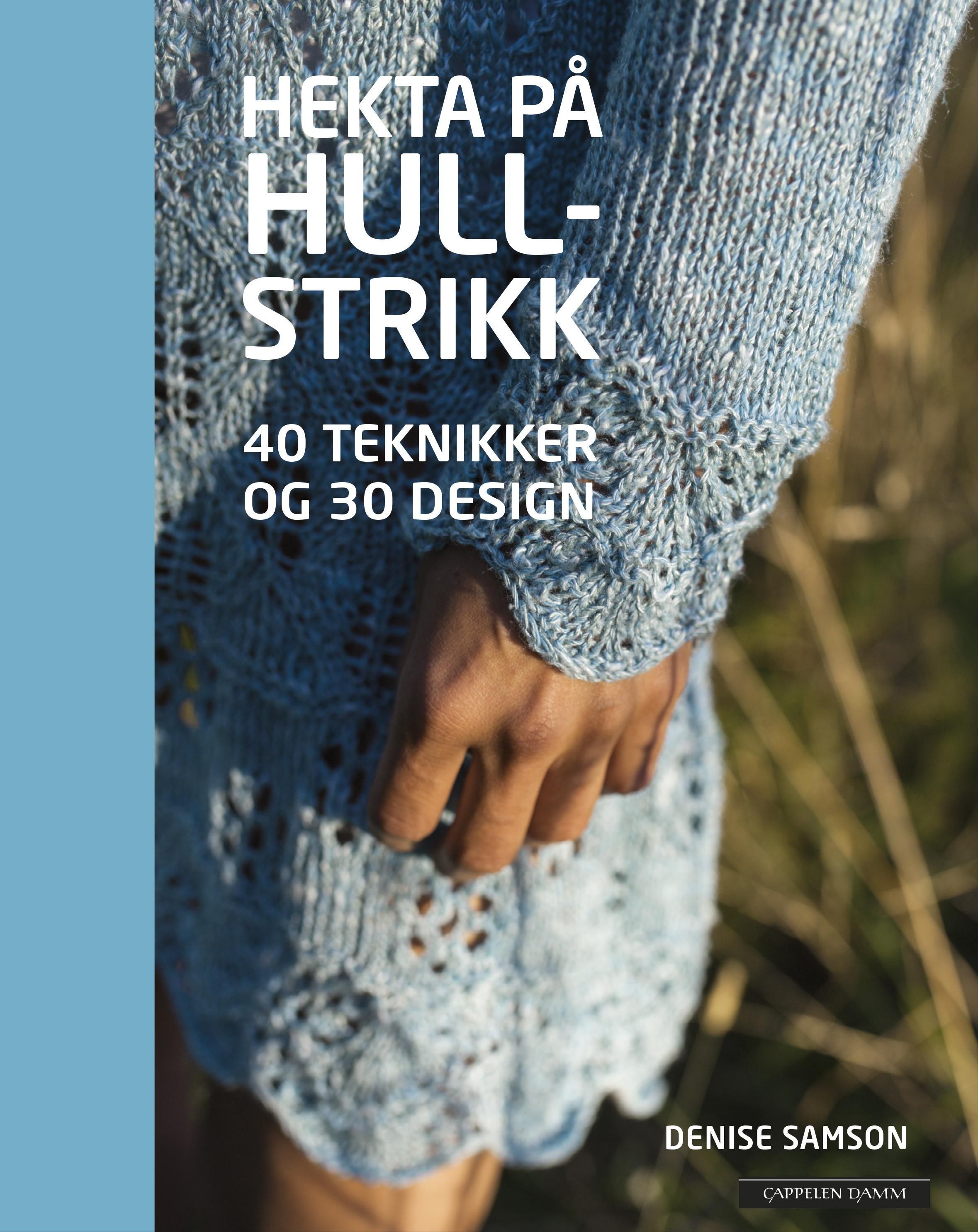 Hekta på hullstrikk : 40 teknikker og 30 design
