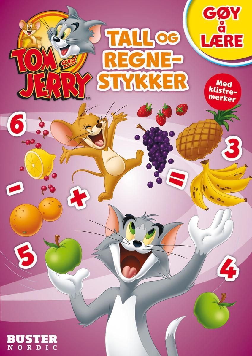 Forsidebilde av Tom and Jerry : tall og regnestykker