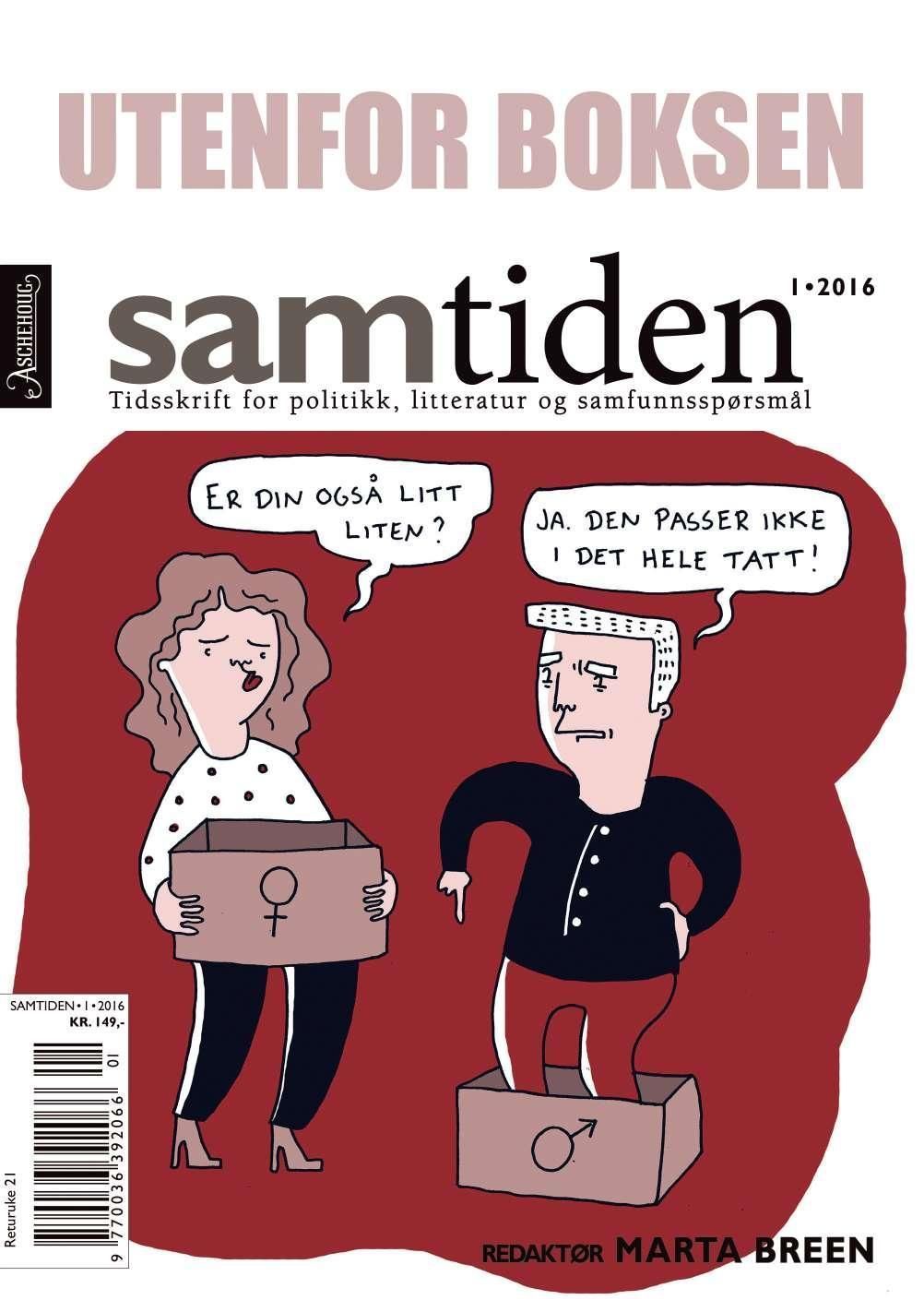 Samtiden. Nr. 1 2016 : tidsskrift for politikk, litteratur og samfunnsspørsmål