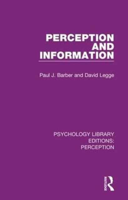 Psychology Library Editions: Perception : 35 Volume Set