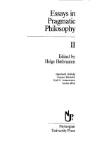 Forsidebilde av Essays in Pragmatic Philosophy I