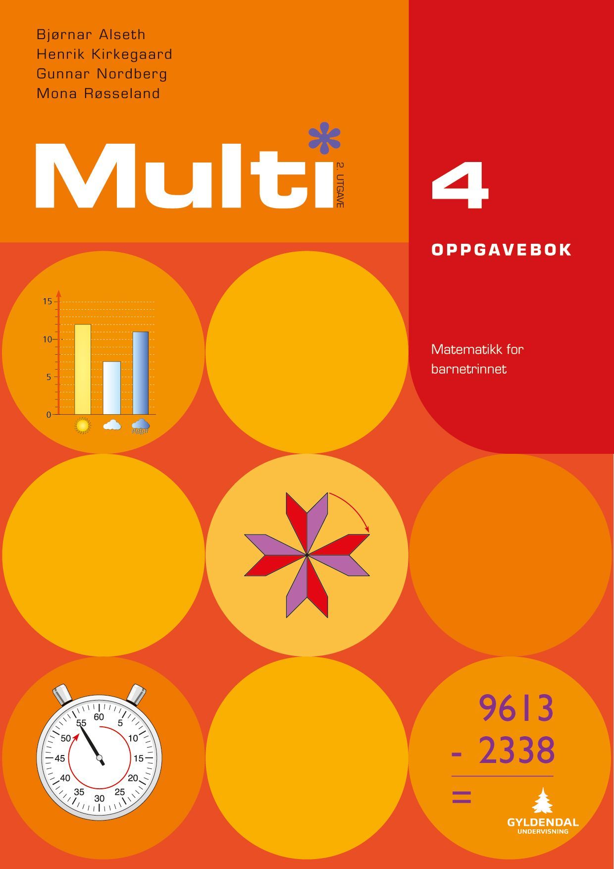 Multi 4, 2. utgave : matematikk for barnetrinnet. Oppgavebok