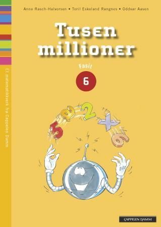 Tusen millioner 6. Fasit : grunnbok A, grunnbok B, oppgavebok