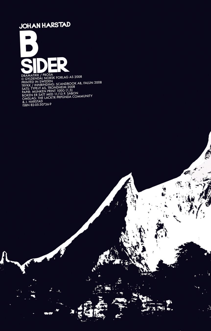 Bsider : dramatikk / prosa