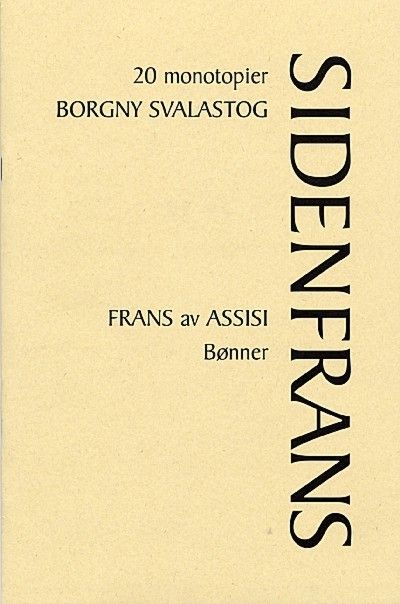 Sidenfrans : 20 monotopier [i.e. monotypier]