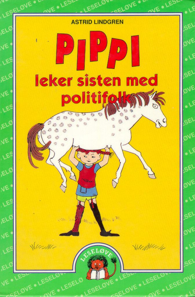 Pippi leker sisten med politifolk