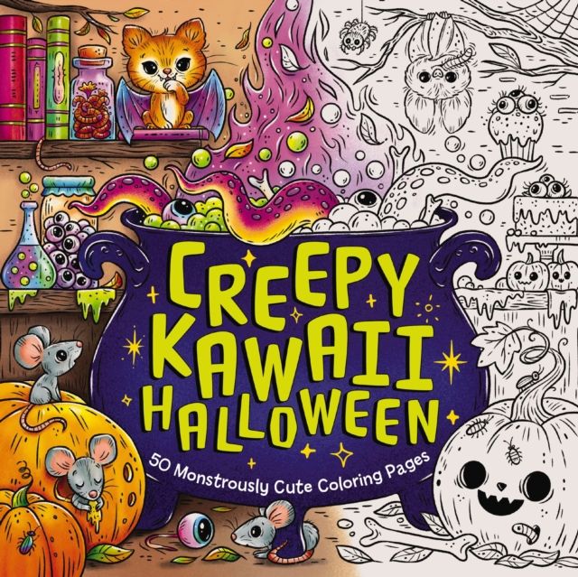 Creepy Kawaii Halloween : 50 Monstrously Cute Coloring Pages