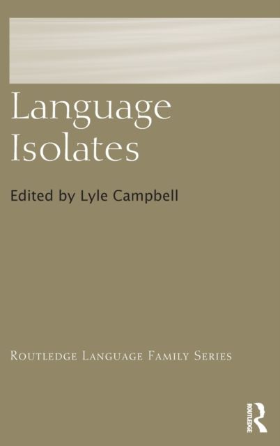Language Isolates