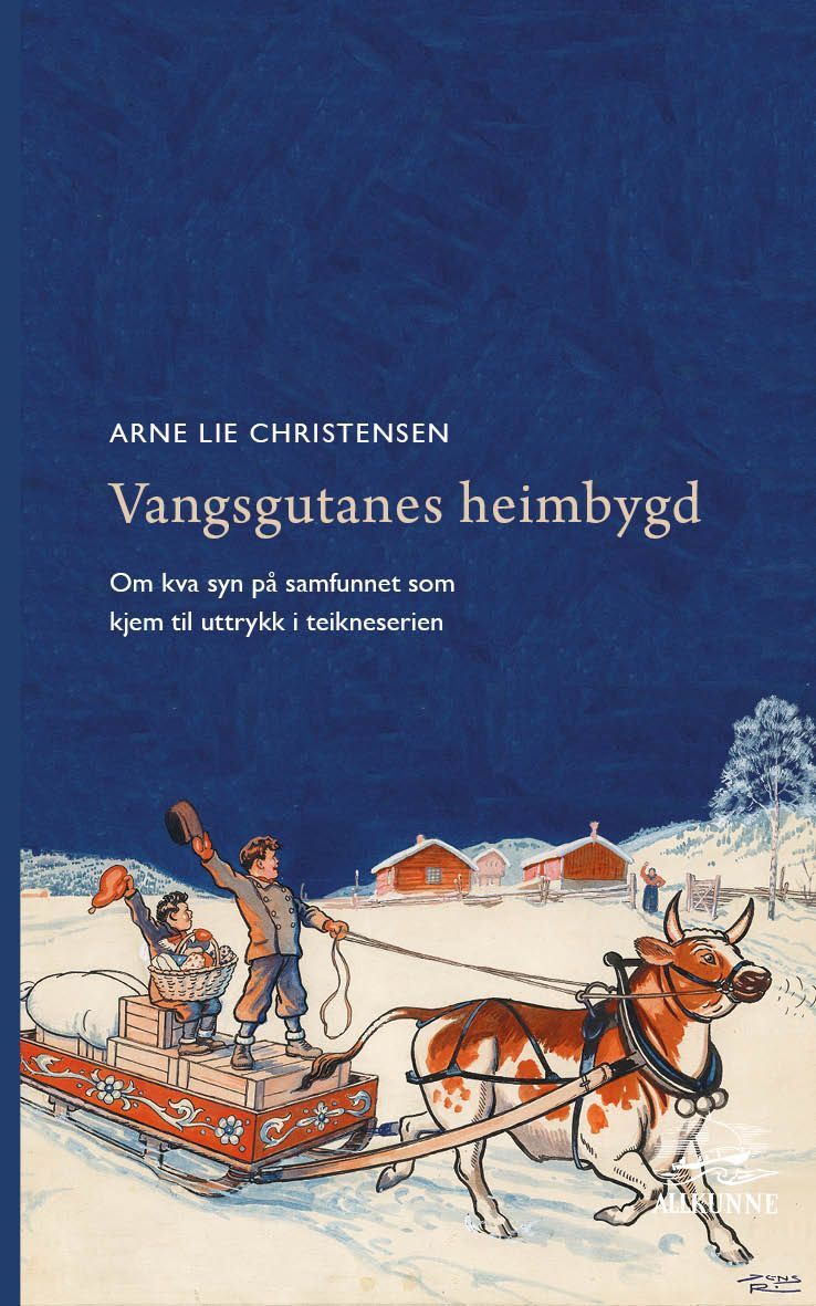Vangsgutanes heimbygd : om kva syn på samfunnet som kjem til uttrykk i teikneserien