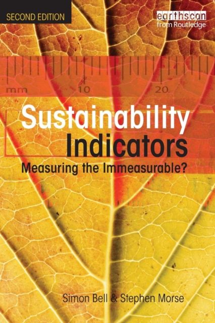 Sustainability Indicators : Measuring the Immeasurable?