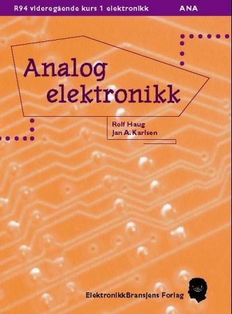 Forsidebilde av Analog elektronikk : VK1 elektronikk