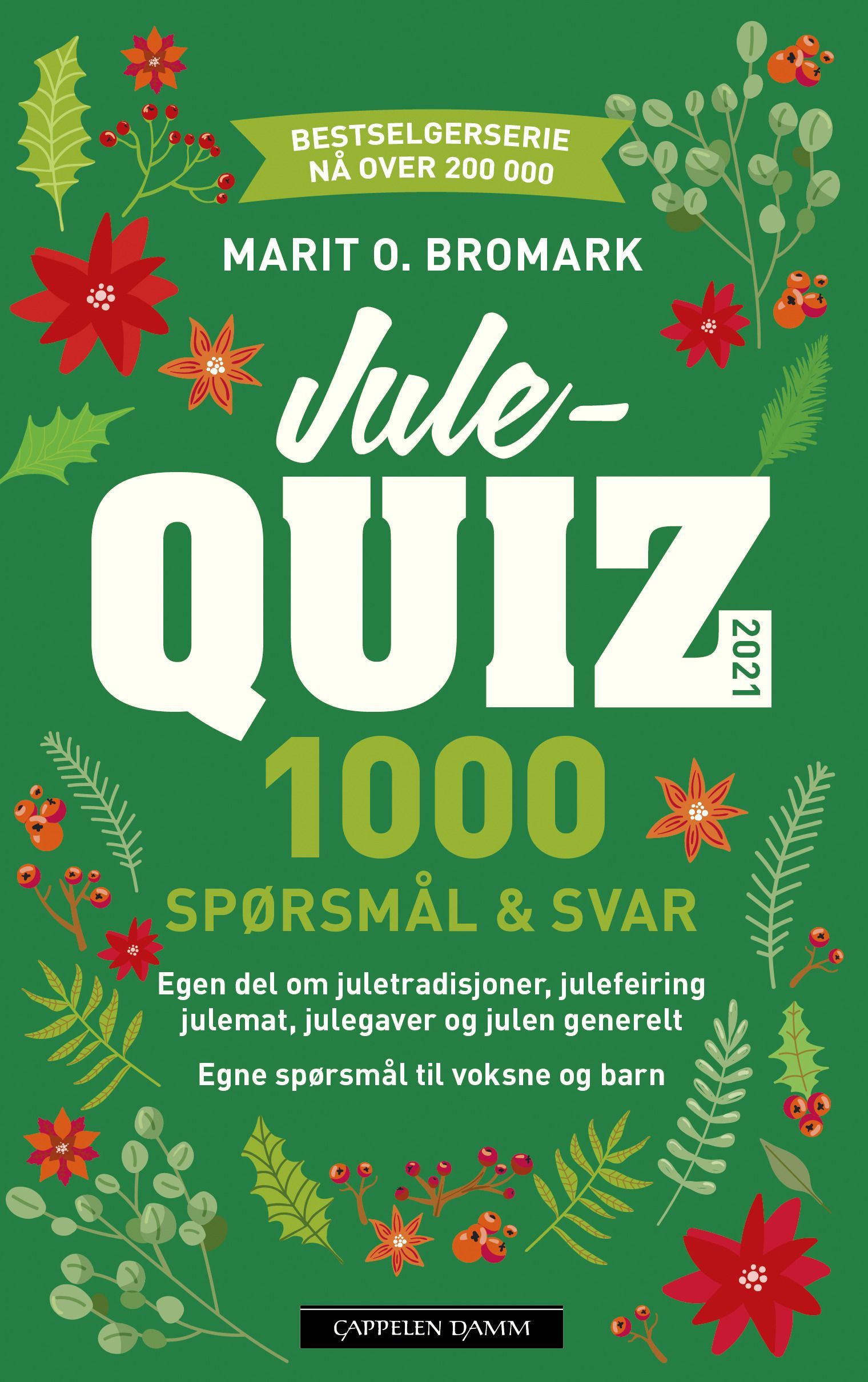 Julequiz 2021 : 1000 spørsmål & svar