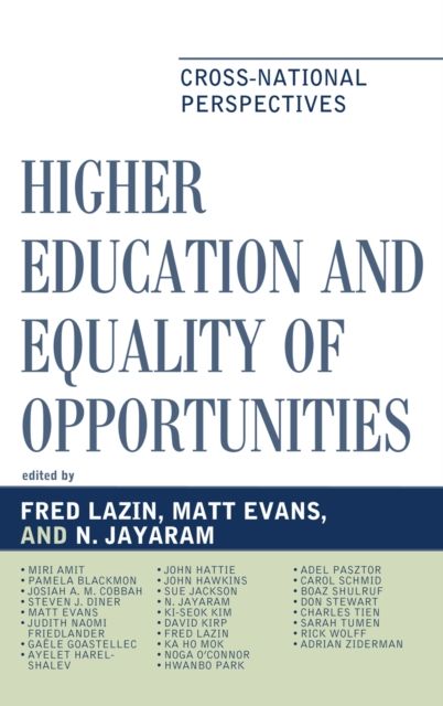 Higher Education and Equality of Opportunity : Cross-National Perspectives
