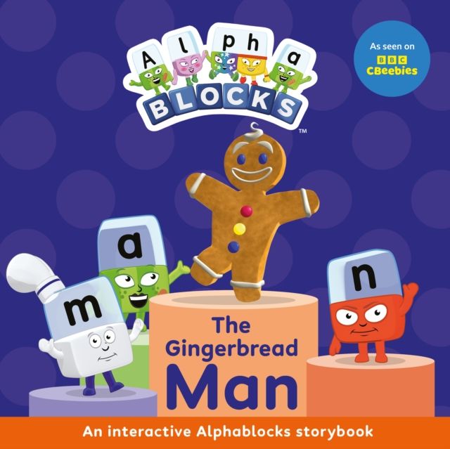 Forsidebilde av The Gingerbread Man: An Interactive Alphablocks Storybook