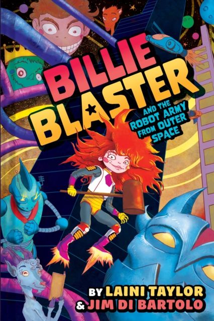 Billie Blaster and the robot army from outer space