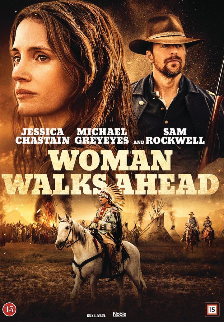 Woman walks ahead