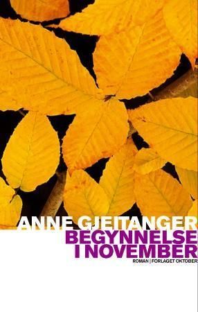 Forsidebilde av Begynnelse i november : roman