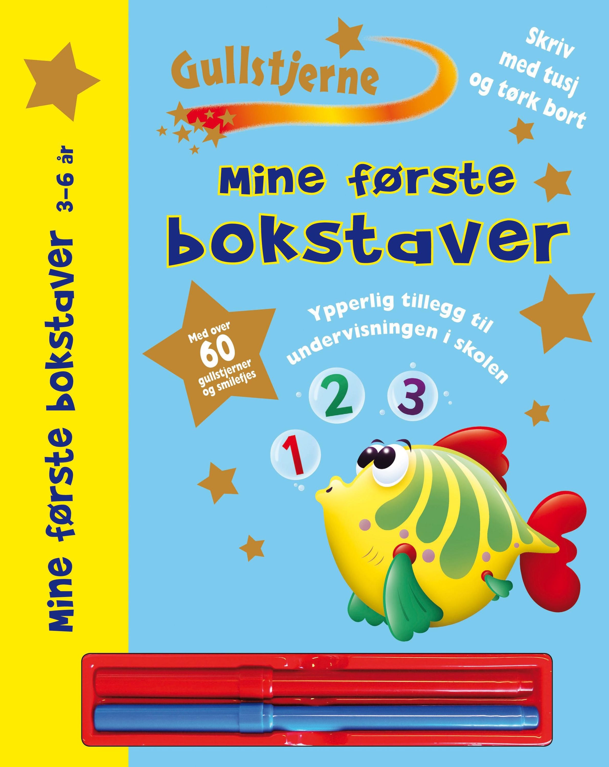 Forsidebilde av Mine første bokstaver 3-6 år