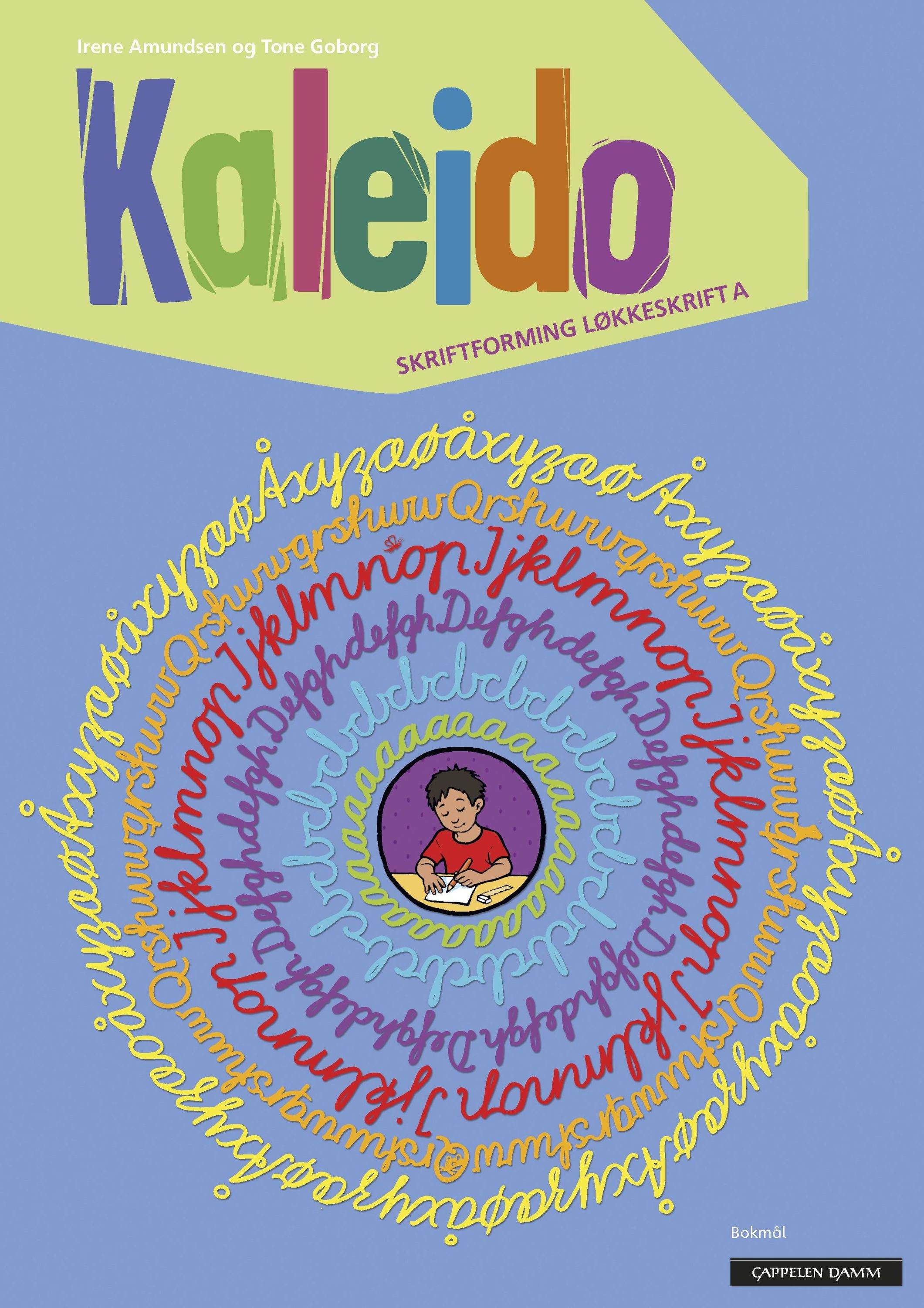 Kaleido : skriftforming : løkkeskrift A