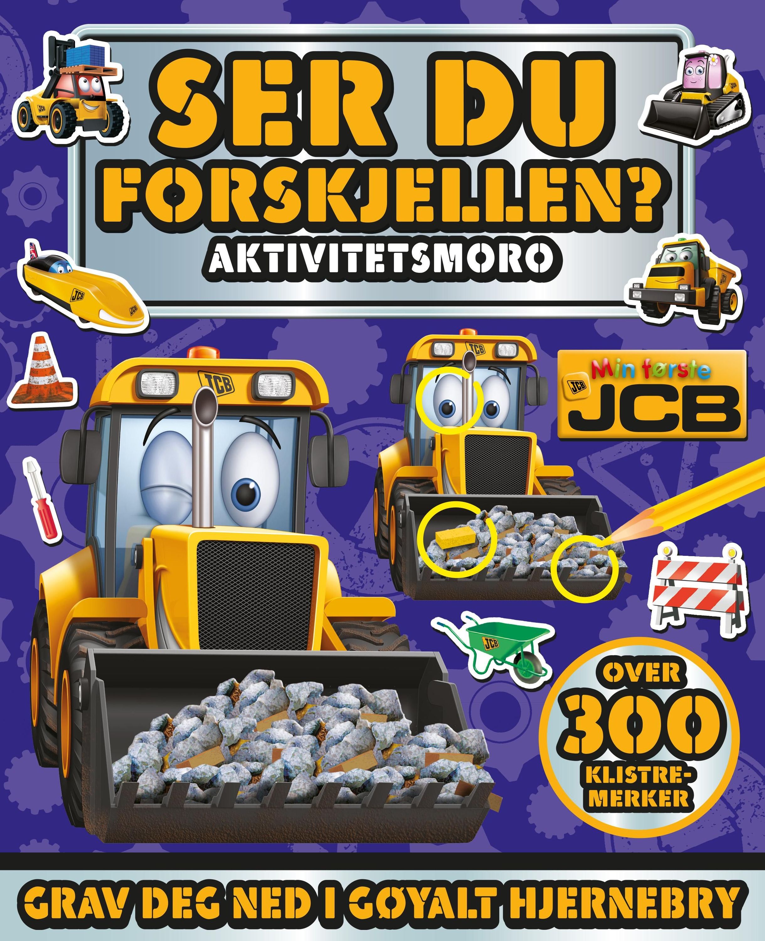 Ser du forskjellen? : min første JCB : aktivitetsmoro