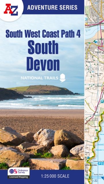 South West Coast Path 4 – South Devon : With Ordnance Survey Mapping