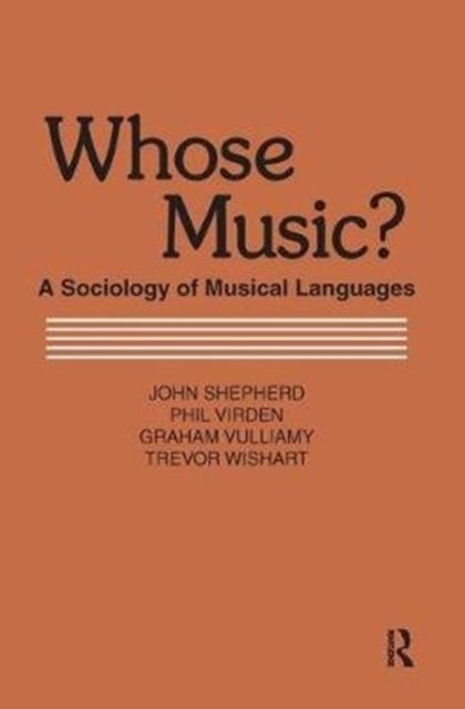 Whose Music? : Sociology of Musical Languages