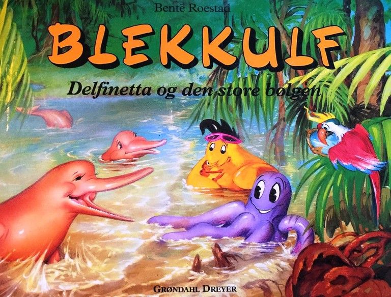 Blekkulf : delfinetta og den store bølgen