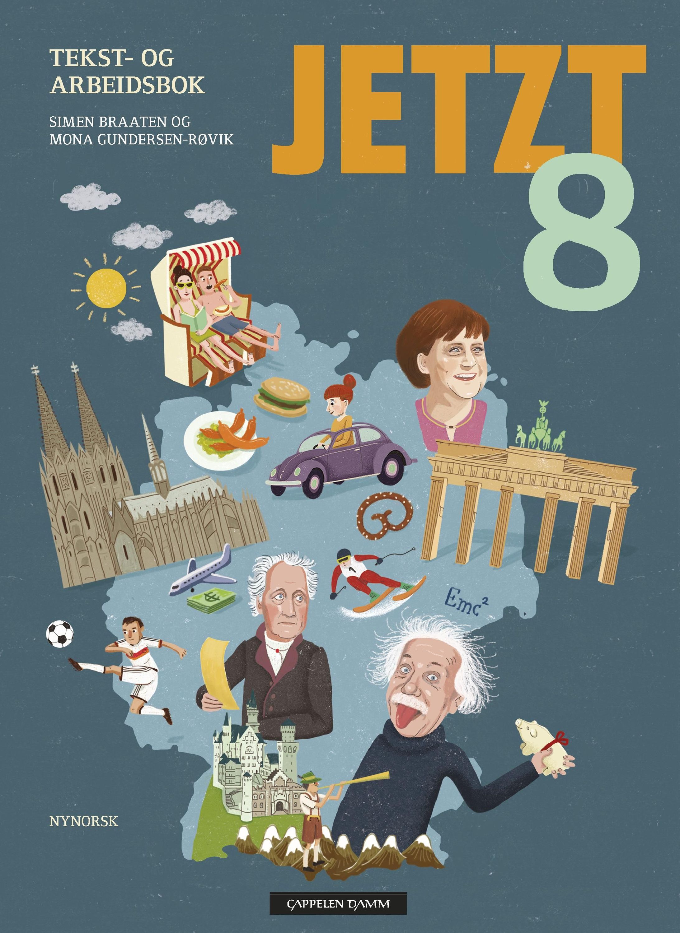 Jetzt 8. Tekst- og arbeidsbok