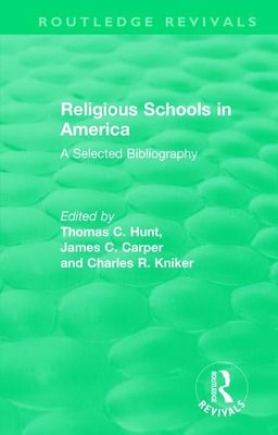 Religious Schools in America (1986) : A Selected Bibliography