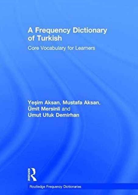 A Frequency Dictionary of Turkish