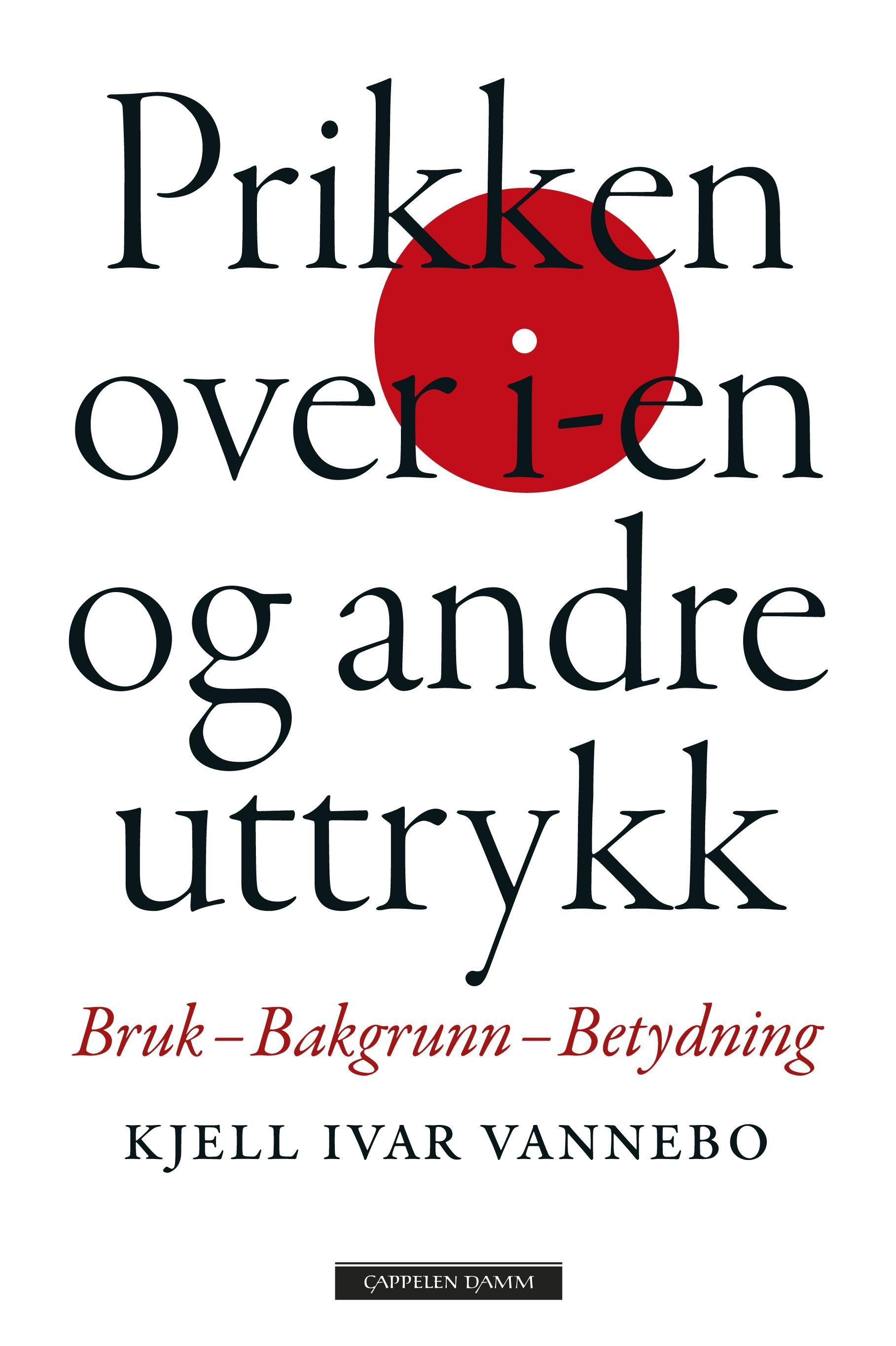 Prikken over i-en