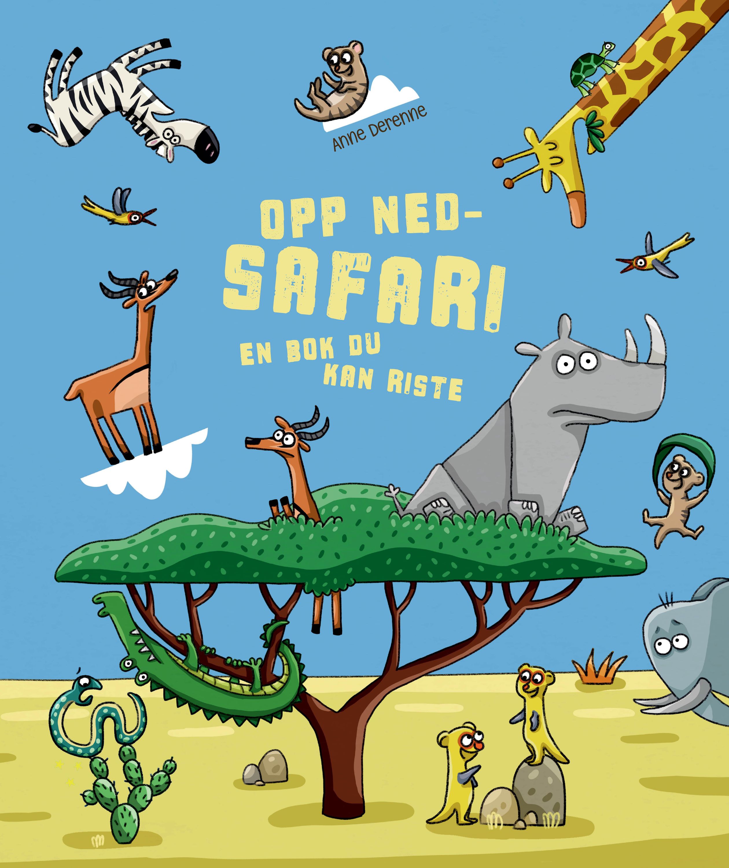Opp ned-safari : en bok du kan riste