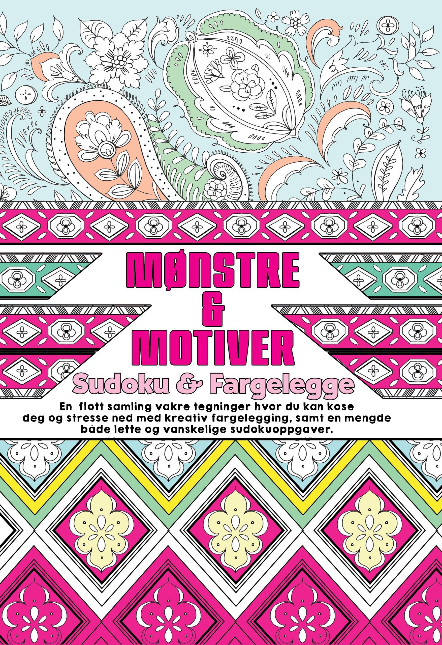 Mønstre & motiver : sudoku & fargelegge