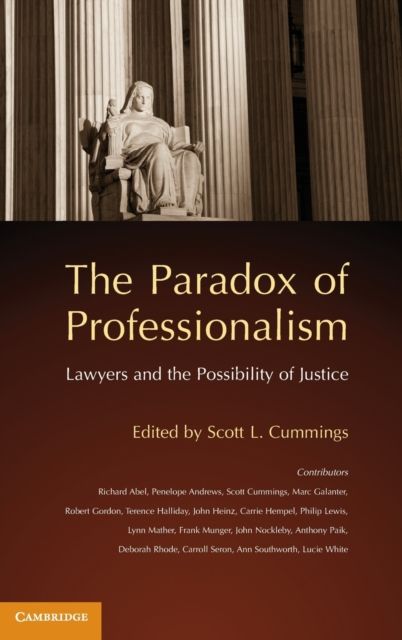Forsidebilde av The Paradox of Professionalism : Lawyers and the Possibility of Justice