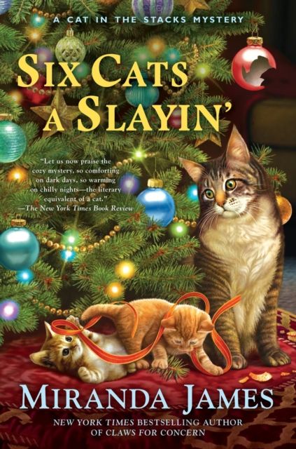 Forsidebilde av Six Cats a Slayin' : Cat in the Stacks Mystery #10