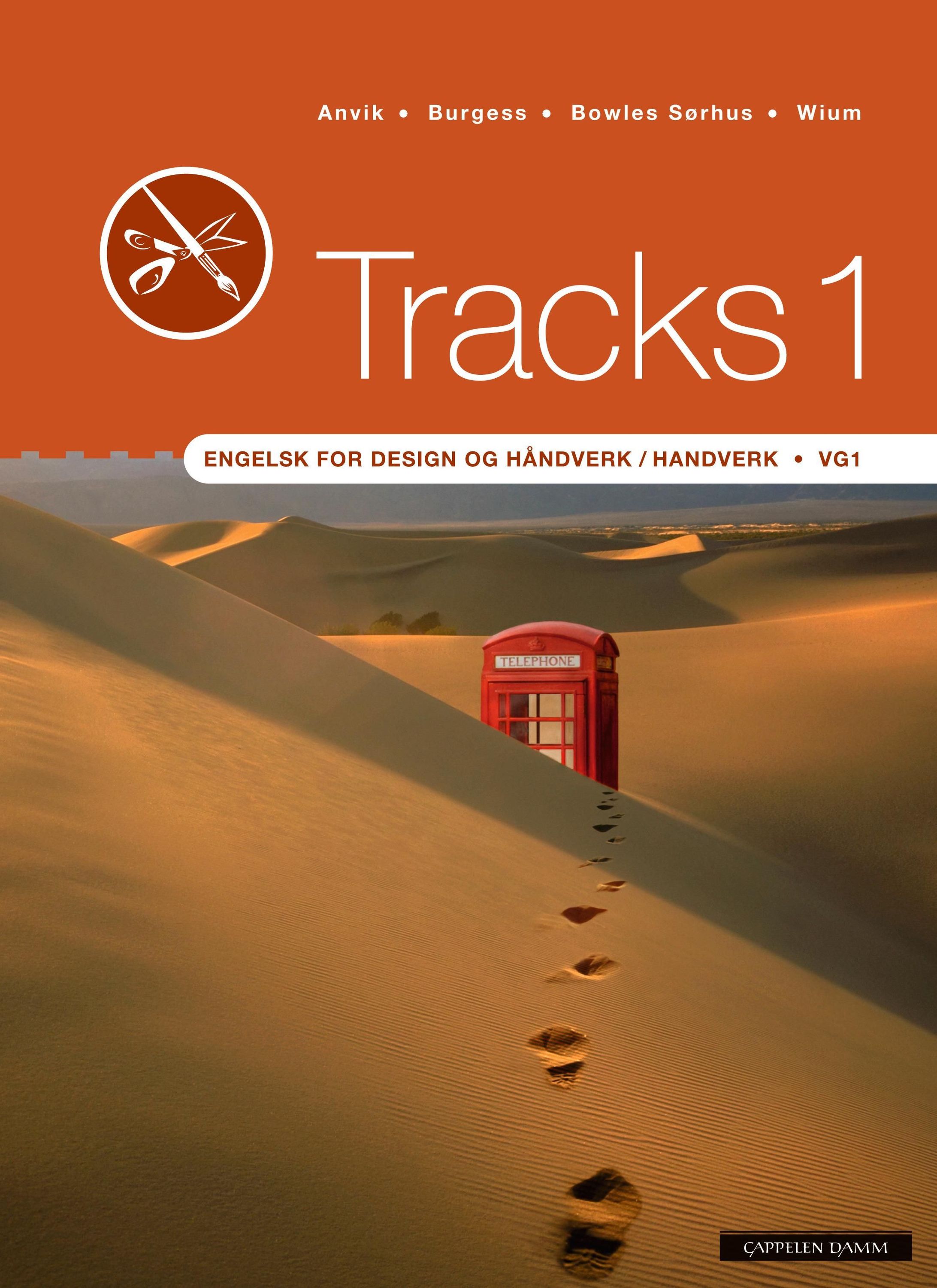 Tracks 1 : engelsk for design og håndverk/handverk vg1