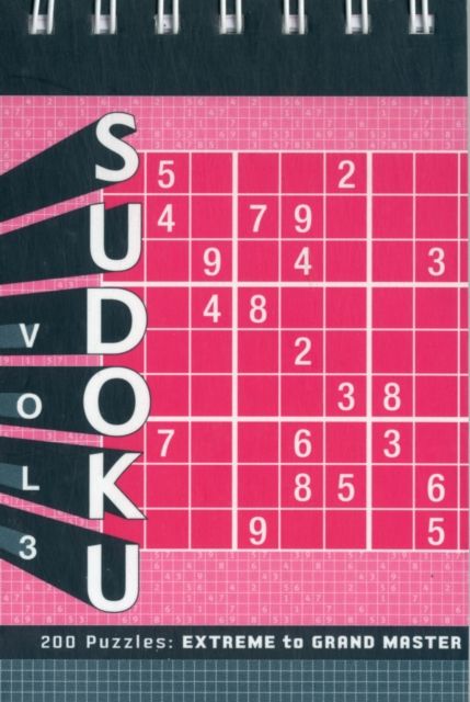 Sudoku Vol 3 Extreme to Grand Master