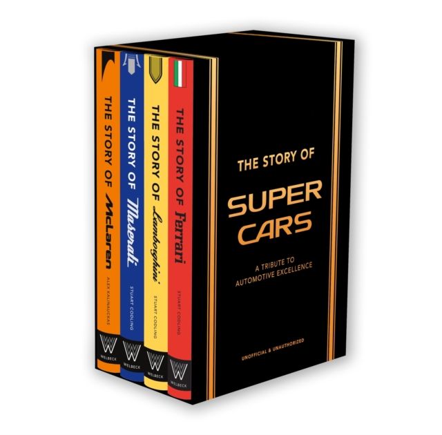 Forsidebilde av The Story of Supercars Gift Set : A Tribute to Four Automotive Icons
